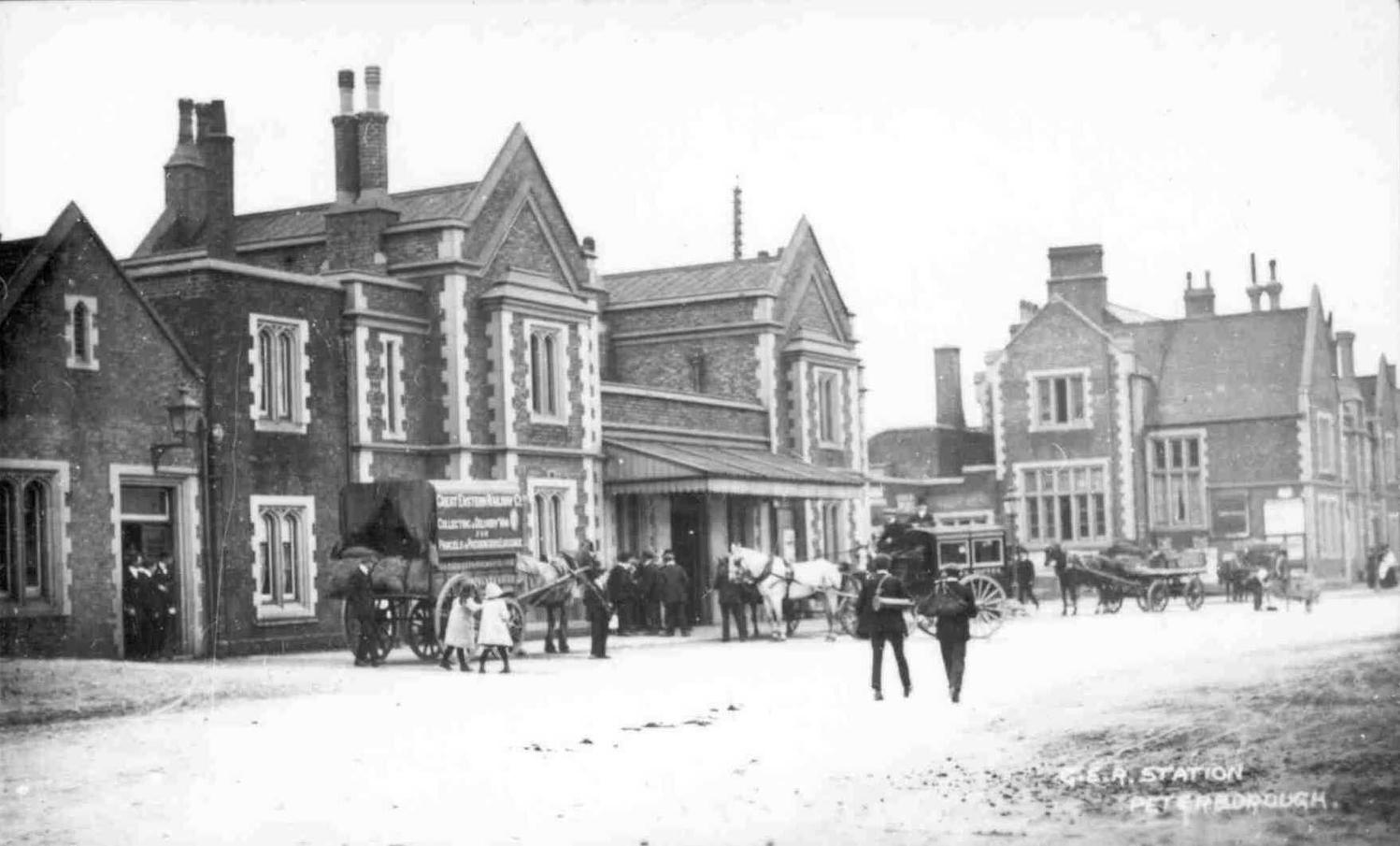 Great Eastern Railways, Peterborough East Station C.1910