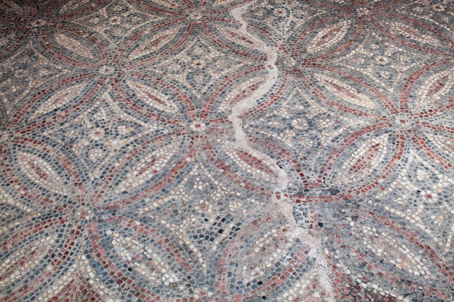 Milton Hall Mosaic. PETMG:1998.224. Image: Peterborough Musuem & Art Gallery